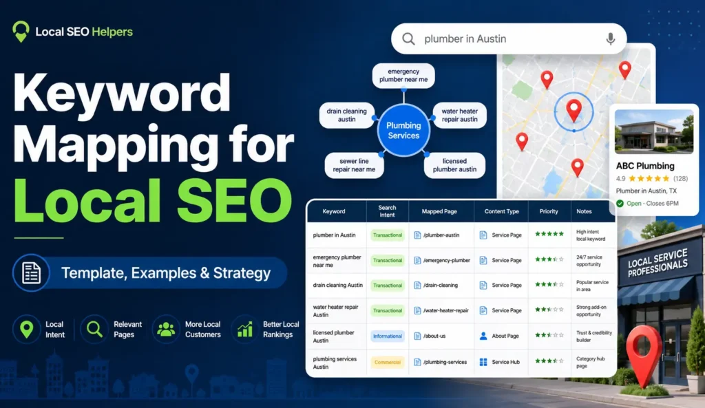 Keyword Mapping for Local SEO