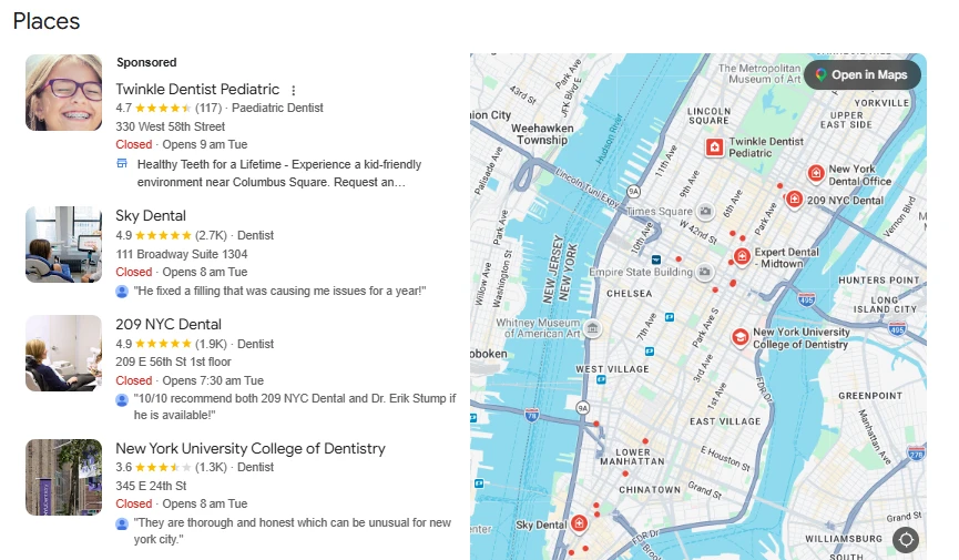 Optimize Your Google Business Profile For Dentists